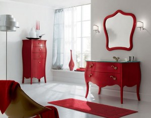 Elegant and luxury bathroom vanity set from Rab Arredobagno