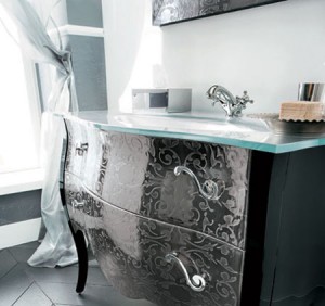 Elegant and luxury bathroom vanity set from Rab Arredobagno