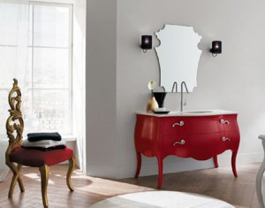Elegant and luxury bathroom vanity set from Rab Arredobagno