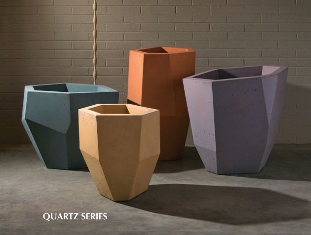 Concrete Planters from Kornegay Design
