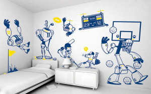 Kids Room Decoration from e-glue8