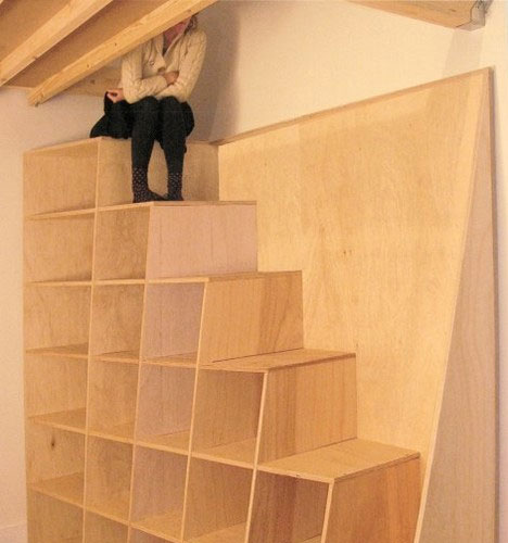 Stairs as Storage Stairs as Storage