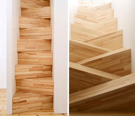 Stairs for a Super-Tight space Stairs for a Super-Tight space