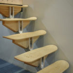 Stairs made of Skateboards