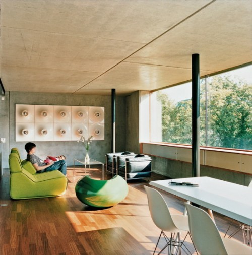 Concrete Prefab House in Switzerland5 Concrete Prefab House in Switzerland5