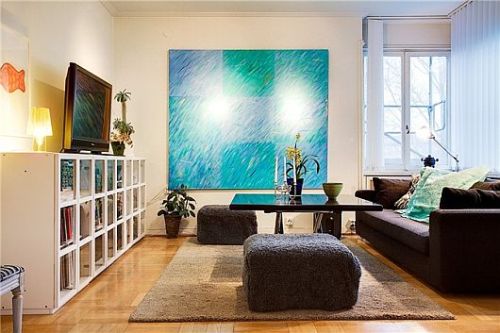 Colorful Swedish Apartment for the Art Lover4