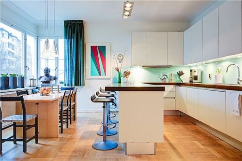 Colorful Swedish Apartment for the Art Lover7