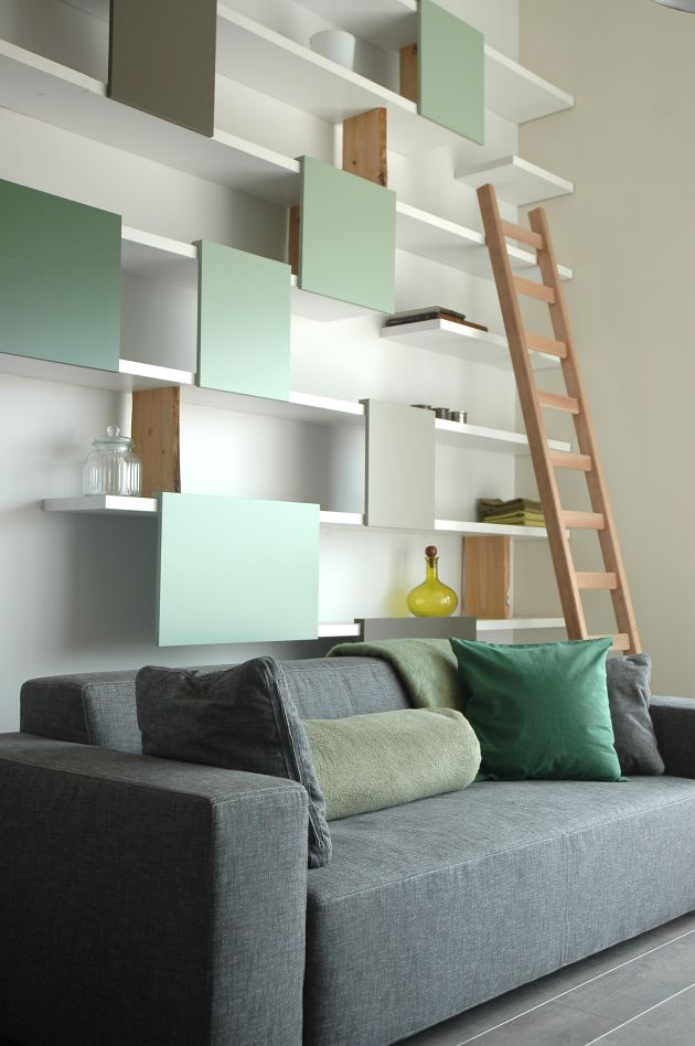 The High Loft Shelf Wall in Hague