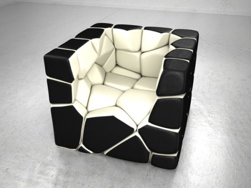 New Inspired Furniture Of Vuzzle C hair brings the Puzzle into Design