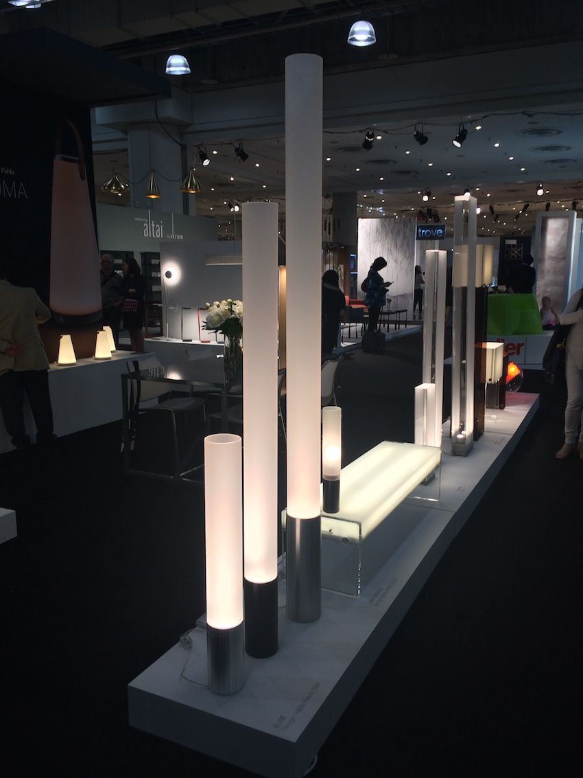 Modern Lighting Fixtures Bring Cur Touch To Living Space Modern Lighting Fixtures Bring Cur, Elise Column Floor Lamp