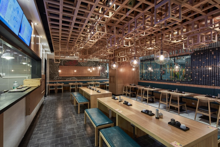 Dacong’s Noodle House by Swimming Pool Studio interior