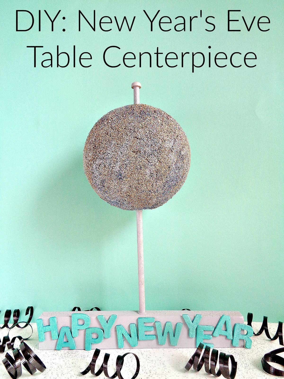 New Year’s Eve Table Centerpiece