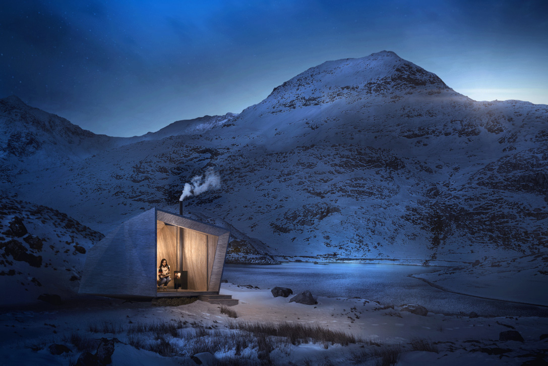 Messner Mountain Museum by Zaha Hadid Architects Cantilevered