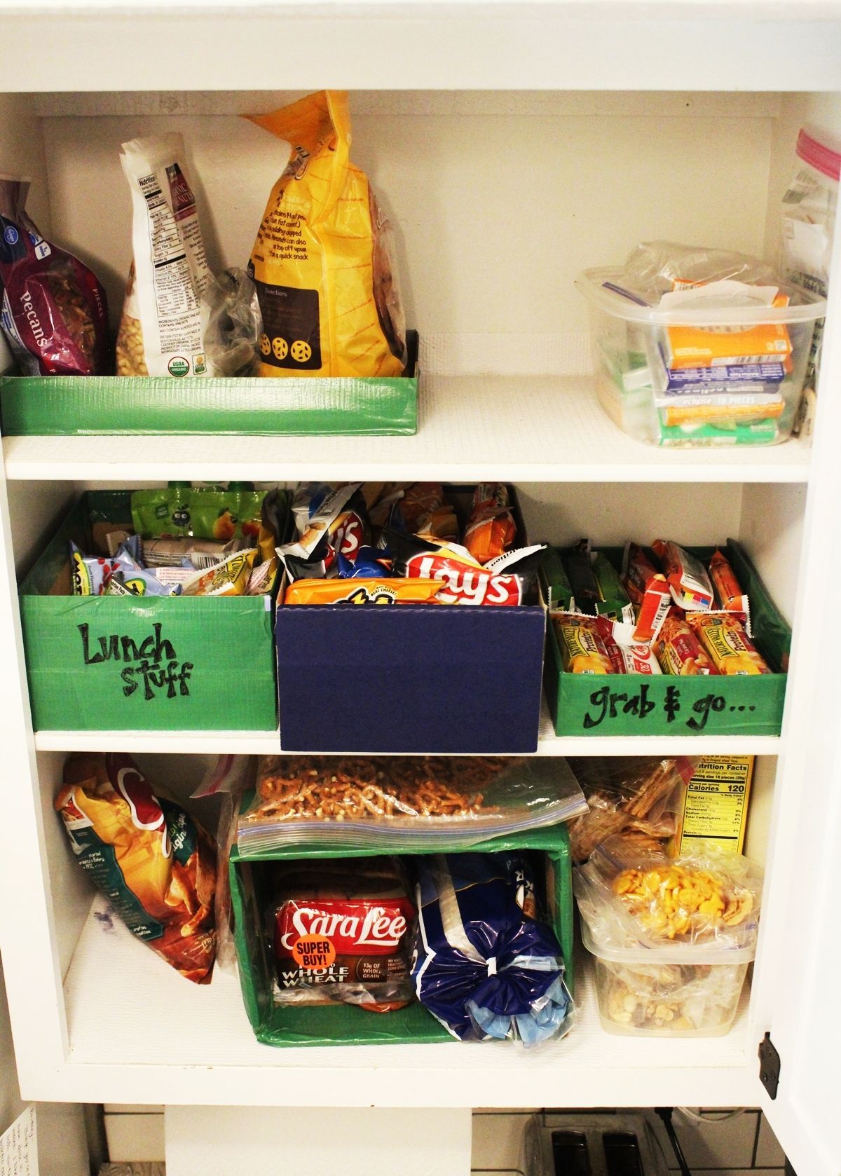 Fill and Organize Your Kitchen Cupboard