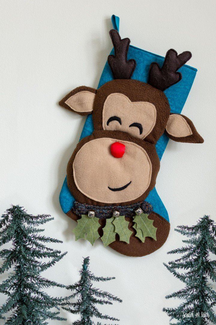 Rudolph christmas stocking pattern scratchandstitch 360x540@2x
